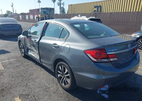 2013 Honda Civic Ex-L из США, поврежденный, VIN 19XFB2F98DE273299